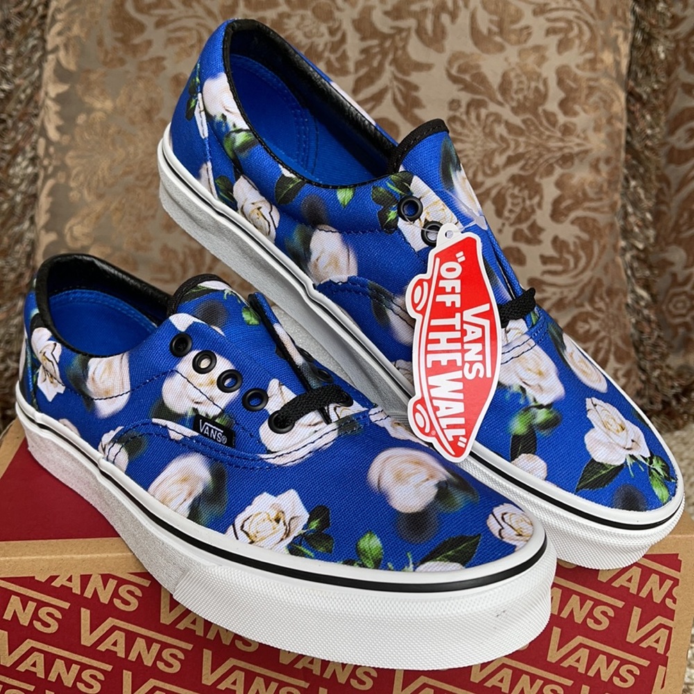 Vans Era Romantic Floral Lapis Blue Men’s - Picture 6 of 16